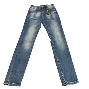 RW & CO NWT Womens Size 26 High Rise Skinny Leg Blue Jeans​​
